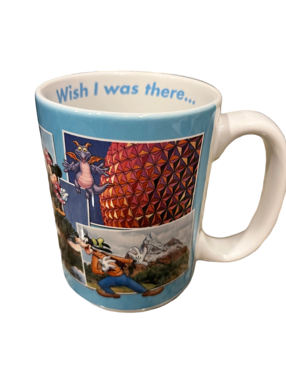 Disney Parks "Wish I Was There" Ceramic Character Coffee Mug